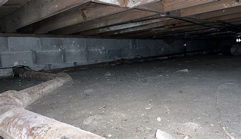 Crawl Space Drainage System Installation