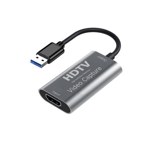 Carte De Capture Audio Vid O Hdmi Usb K P Hz Pour Windows