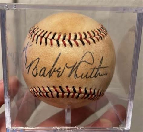 The Real Value Of A Babe Ruth Signed Baseball High End Collectibles