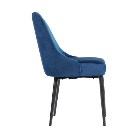 Picket House Furnishings Mardelle Contemporarymodern Polyester Upholstered Dining Side Chair