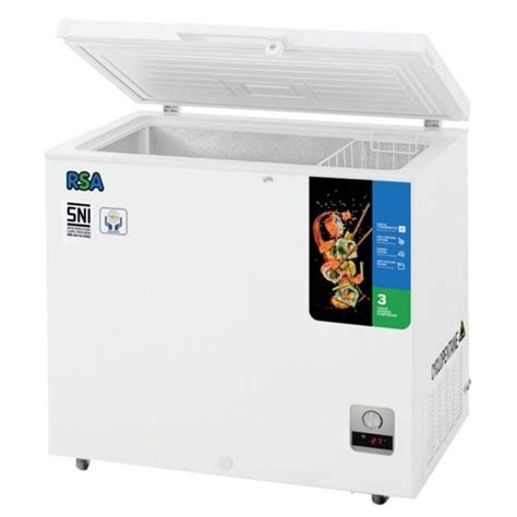 Jual Chest Freezer Rsa Cf Box Lemari Pembeku Liter Original