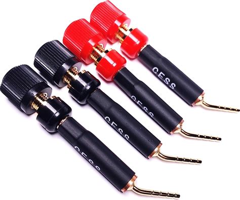 Cess 130 Pin Screw Type Banana Speaker Pin Plugs For