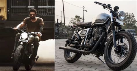 Custom-Built Royal Enfield Motorcycle Used in Prabhas’s Salaar Movie