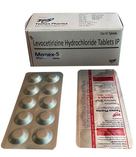 Levocetirizine Hydrochloride Tablet, Prescription at ₹ 45/box in Ambala