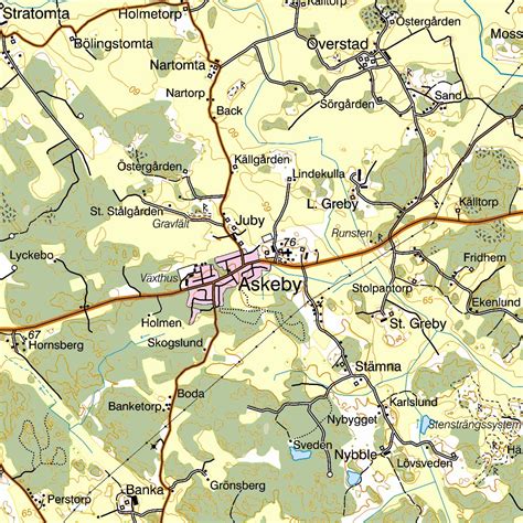 Terrängkartan Östergötland Map by Solteknik HB | Avenza Maps