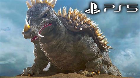 GODZILLA PS5 All Monster Intros Scenes 4K ULTRA HD - Game videos