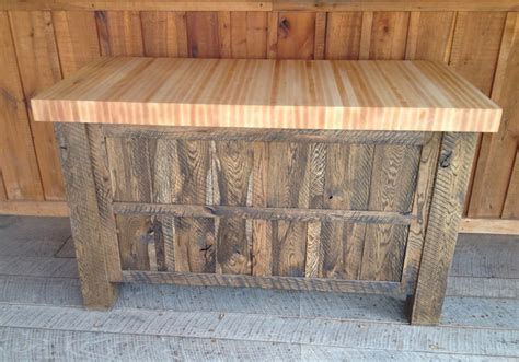 Oak Butcher Block Kitchen Island Etsy