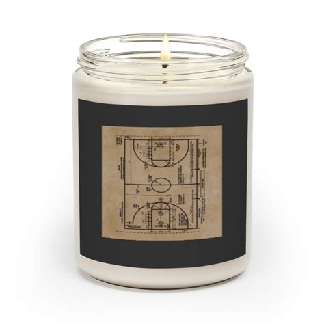 College Basketball Court Markings And Dimensions Patent Drawing Scented Candles Sold By