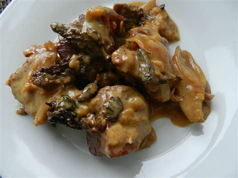 Les cèpes Sauté de veau aux morilles 19836 Hot Sex Picture