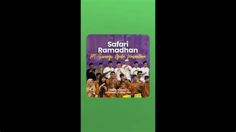 Safari Ramadhan Manajemen Pusat PT Sinergi Gula Nusantara Ke Regional