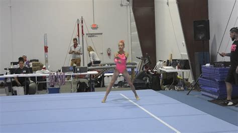 Paisley Davis Floor Exercise 2022 Hopes Classic 13 14 Age Group