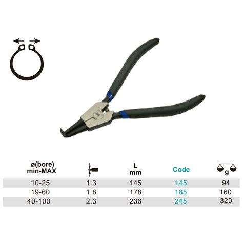 Circlip Pliers External Bent Nose Vahe Co