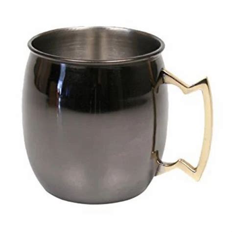 Black Coloured Stainless Steel Moscow Mule Mug 18 Oz At Rs 350 Piece