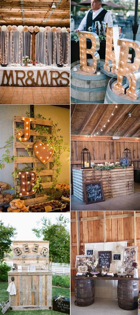 Rustic Wedding Decoration Ideas To Inspire Your Big Day Oh Best