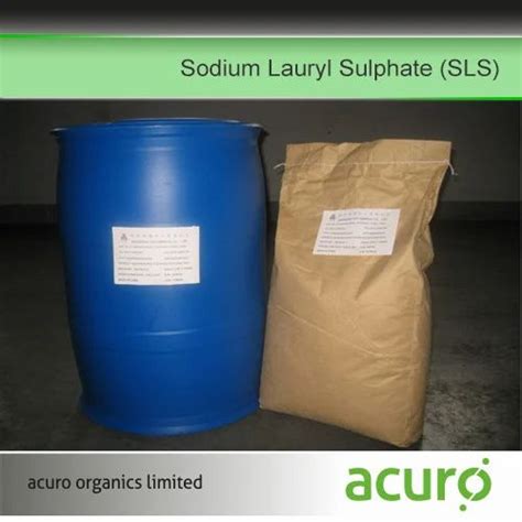 Technical Grade Powder Sodium Lauryl Sulphate SLS Packaging Type