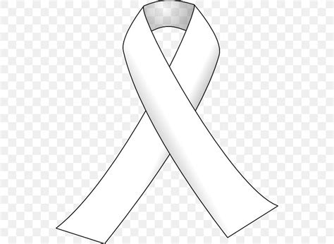 Awareness Ribbon White Ribbon Red Ribbon Clip Art, PNG, 546x599px ...