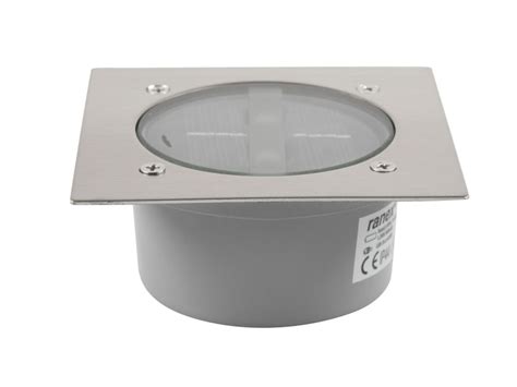 Solar LED Bodeneinbaustrahler 8er SET Edelstahl 4 Eckig IP67 Meine