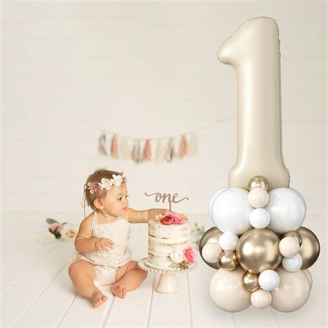 Balon Din Folie Cifra 1 Culoare Satin Nude Ivory It S Party Time 100 Cm EMAG Ro