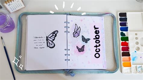 Planeje Se Comigo De Outubro Bullet Journal Youtube