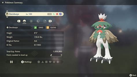 Pokemon Legends Arceus Shiny ALPHA Hisui Decidueye Best Etsy