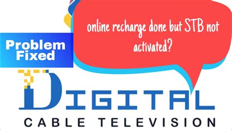 Siti Cable Online Recharge Problem Fixed Recharge Done STB Not