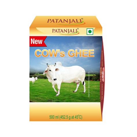 Patanjali Cow Ghee Desi Danedar Rich Aroma Natural Healthy Tetra Pack