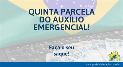 Fa A O Saque Da Quinta Parcela Do Aux Lio Emergencial