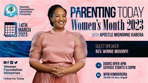 Tuesday Women Fellowship Parenting Today With Apostle Mignonne