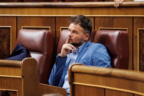 Rufián ve rácanas las medidas del Gobierno y pide a Sánchez un fondo