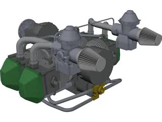 Rotax 912 Engine CAD Model 3DCADBrowser