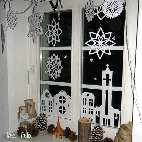 Gallerphot Fensterdeko Weihnachten Selber Basteln