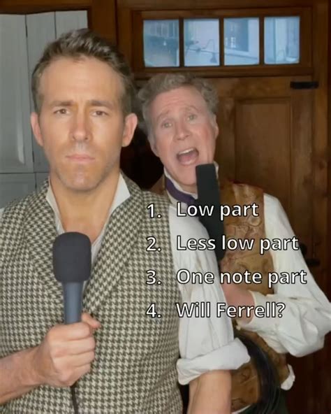 Ryan Reynolds And Will Ferrell Harmonize In Tiktok Singing Challenge