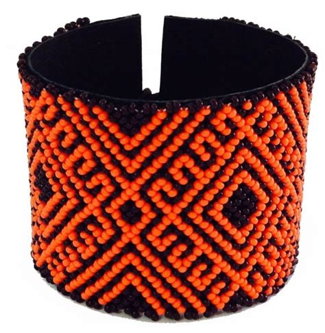 Haramara Design Huichol Art Bracelet Handmade In Mexico