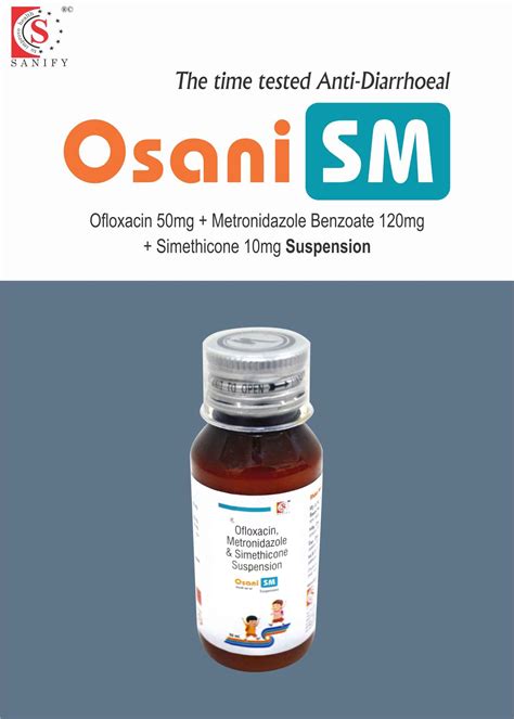 Ofloxacin 50 Mg Metronidazole Benzoate Eq To Metronidazole 120 Mg