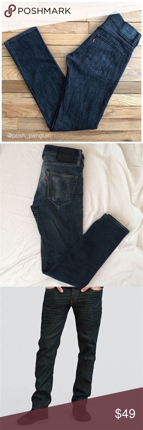 Levis 511 Slim Straight Leg Stretch Indigo Jeans Indigo Jeans Levis