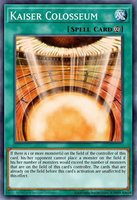 Kaiser Colosseum - Yu-Gi-Oh! Card Database - YGOPRODeck