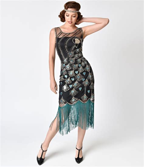 1920s Fashion Flapper Dresses