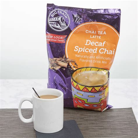 Big Train Decaf Spiced Chai Tea Latte Mix 35 Lb