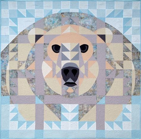 Ice Bear Janet Fogg Quilt Kit Polar Bear 11817