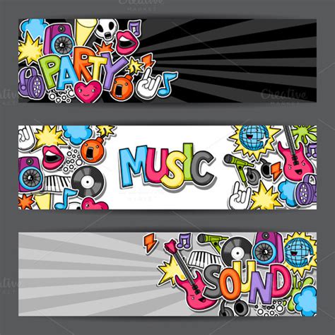 FREE 19+ Music Banner Designs in PSD | Vector EPS