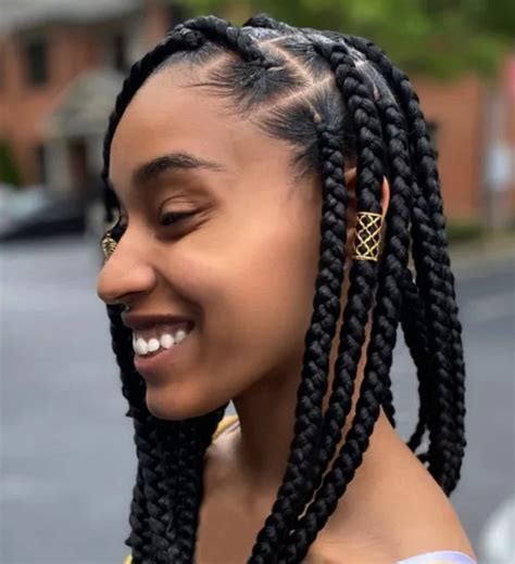 Short Knotless Braids - London Afro Hair Salon Near Me | FroHub