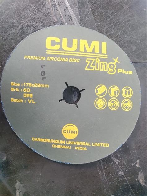 Cumi Abrasive Wheel For Stone Cutting Inch At Rs In Faridabad