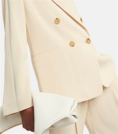 Vince Double-breasted crêpe blazer Vince