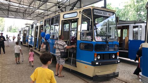 Parada zabytkowych tramwajów YouTube