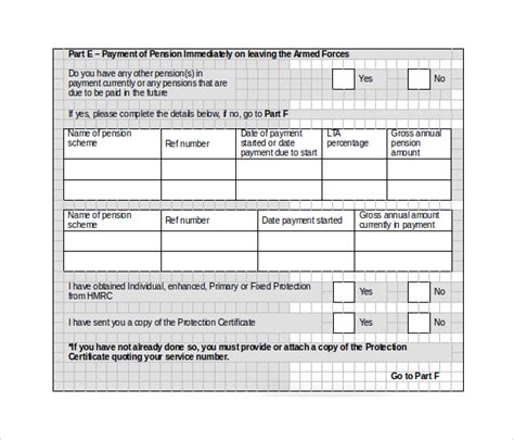 FREE 11+ Sample Pension Service Claim Forms in PDF | MS Word