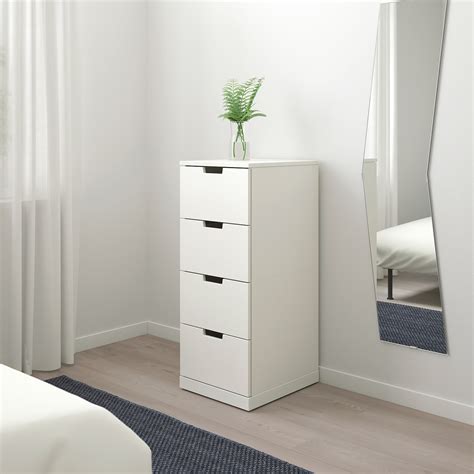 NORDLI Chest Of 4 Drawers White 40x99 Cm IKEA