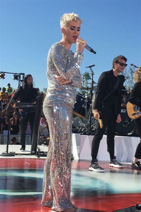 KATY PERRY Performs at Witness World Wide Youtube Livestream Concert in ...