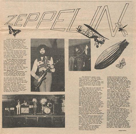 University Of Kent March 1971 Review Led Zeppelin