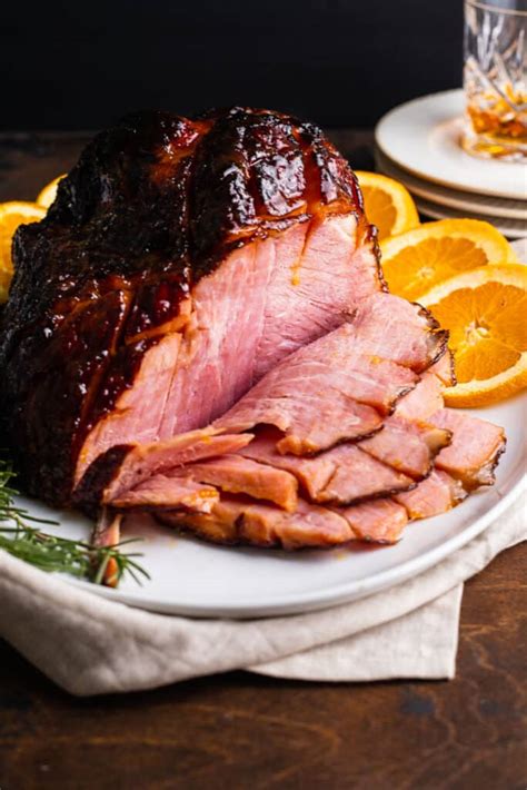 Apricot Glazed Ham So Much Food