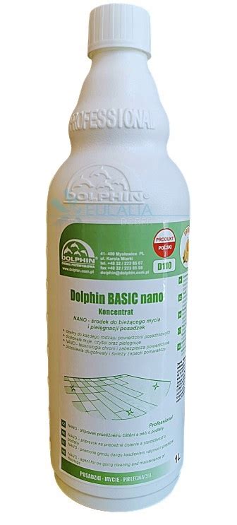 DOLPHIN BASIC NANO PŁYN DO MYJKI POSADZKI PCV 1 L 11092559428